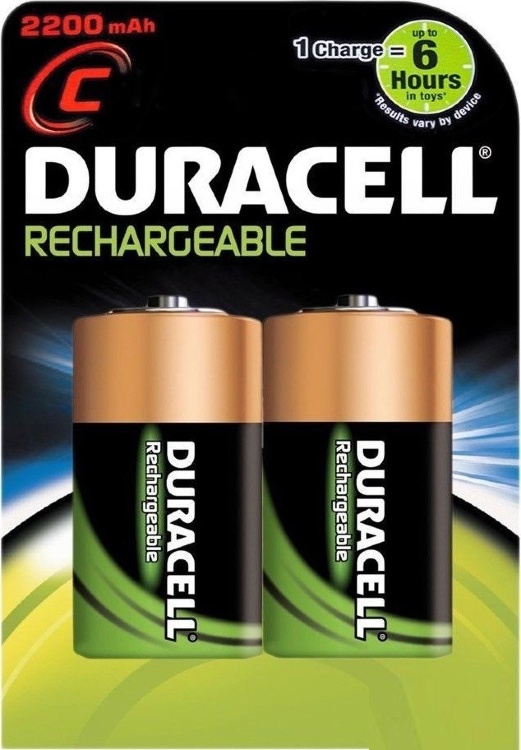 Аккумулятор Duracell HR14 (C) 2200 mAh 2шт Цена 1шт. - 543094