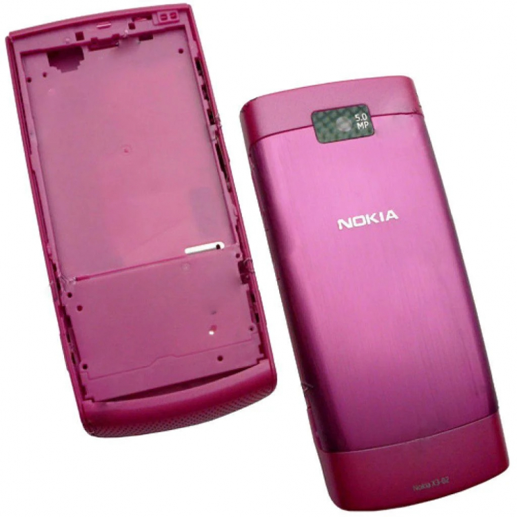 Корпус Nokia X3-02 Розовый - 507342