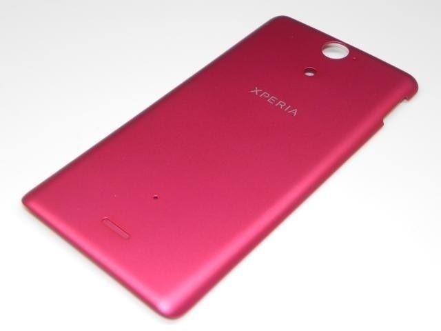 Задняя крышка Sony Xperia V LT25i розовый - 540118