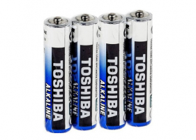 Батарейка Toshiba AAA LR03 High Power Alkaline 4шт Цена за 1 елемент.