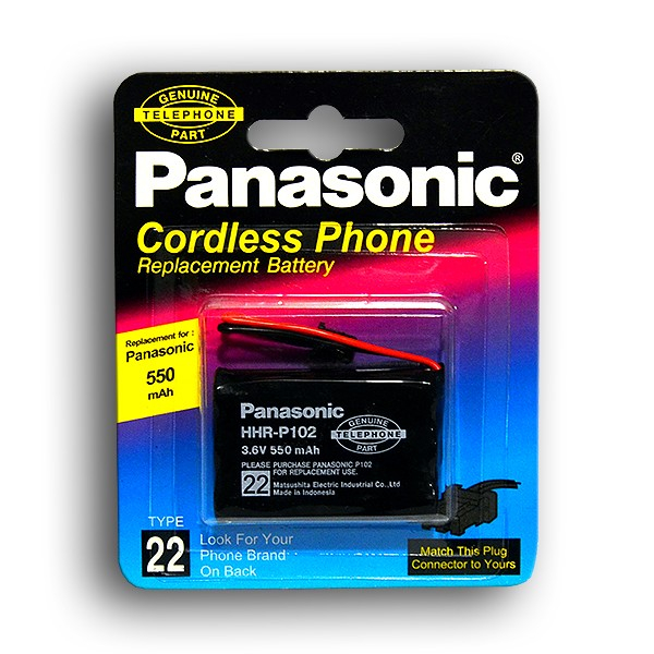 Аккумулятор Panasonic P-P102 3,6V 550mAh original TYPE 22 - 535067