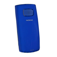 Задняя крышка Nokia X1-01 Ocean Blue original (0258290)