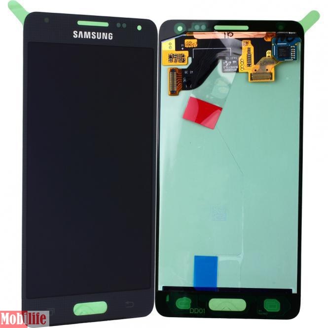 Дисплей для Samsung G850F Galaxy Alpha с сенсором черный original - 546246