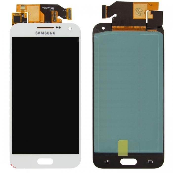 Дисплей Samsung E500H Duos Sim Galaxy E5 с сенсором белый - 546643