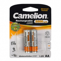 Аккумулятор Camelion AA R06 2шт 2500mAh NiMh NH-AA2500BP2 Цена упаковки.