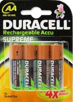 Аккумулятор Duracell HR6 AA 2450 mAh 4шт Цена упаковки.