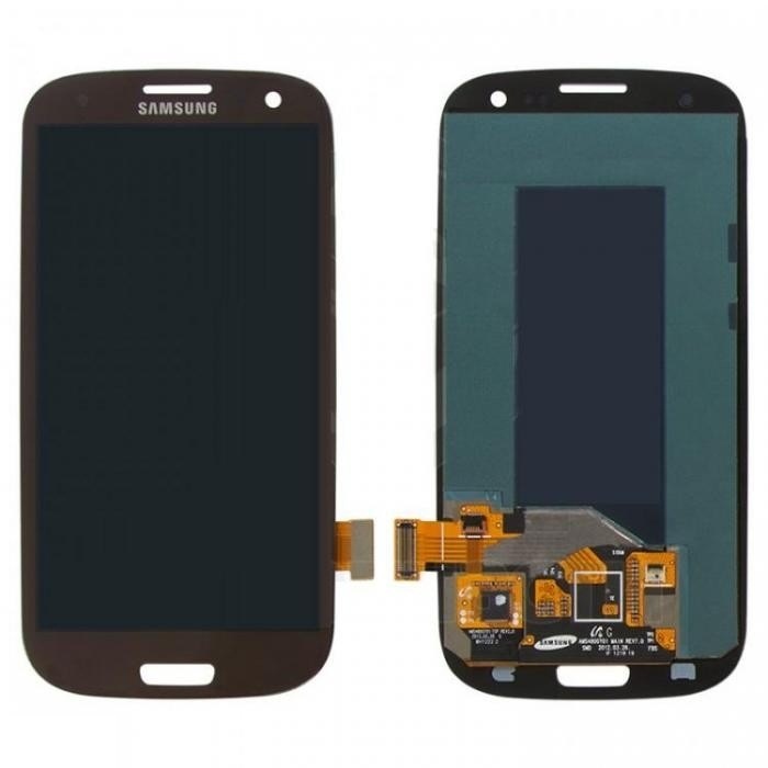 Дисплей для Samsung I747 Galaxy S3, I9300 Galaxy S3, I9305 Galaxy S3, R530 с сенсором бордовый - 537670