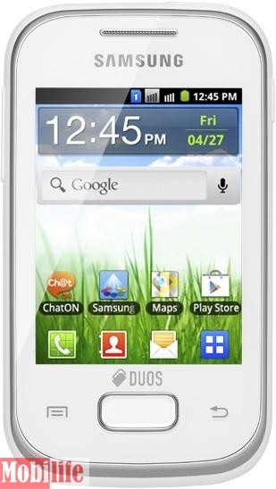 Samsung S5302 Galaxy Pocket Duos White - 