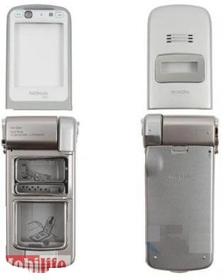 Корпус Nokia N93 Серебро - 540325