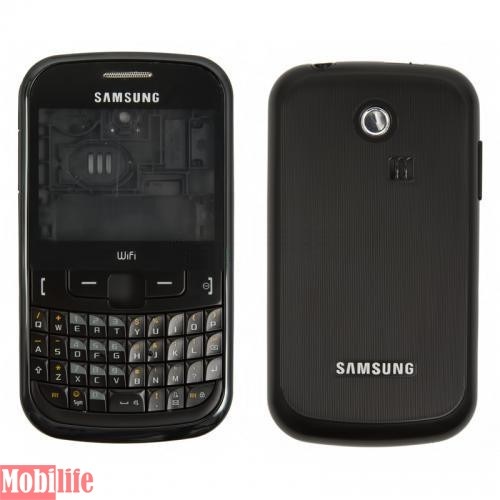 Корпус для Samsung S3350 Xcover 2 черный - 534271