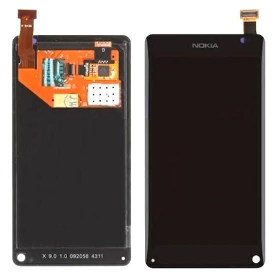 Дисплей для Nokia N9 с сенсором черный Original - 527003