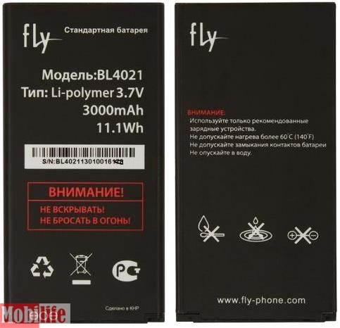 Оригинальный аккумулятор для Fly DS124 BL4021 - 535275