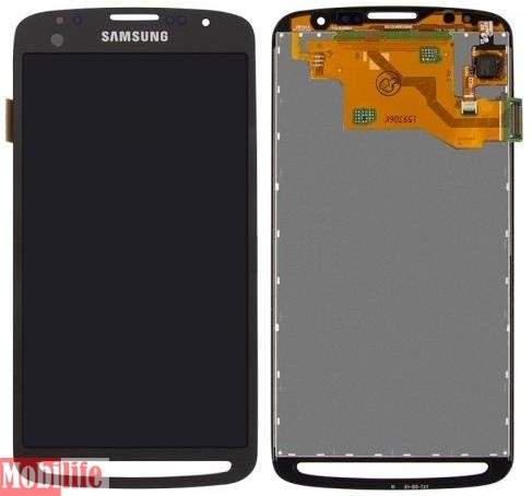 Дисплей Samsung I537, I9295 Galaxy S4 Active с сенсором черный оригинал - 541330