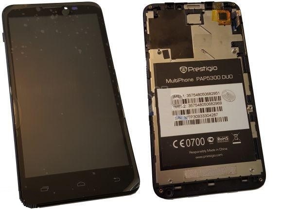 Дисплей Prestigio MultiPhone 5300 (PAP5300) с сенсором Черный - 546154