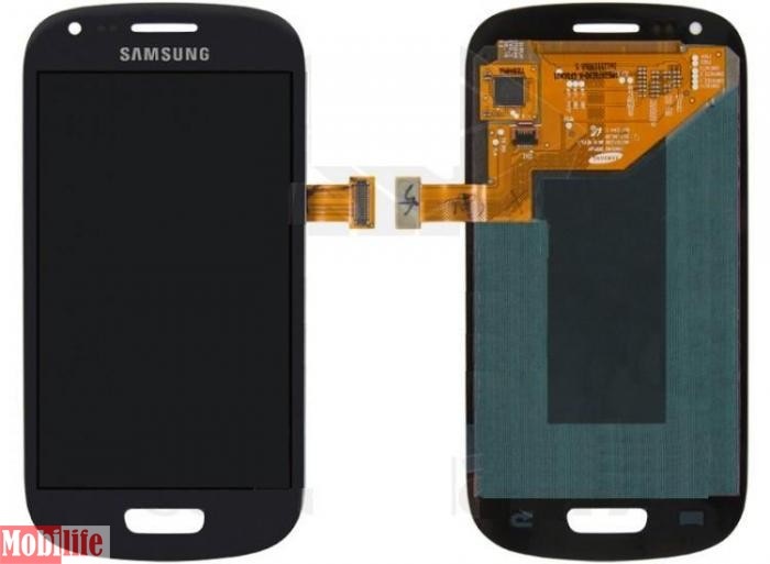 Дисплей (экран) для Samsung i8190 Galaxy S3 mini с сенсором черный - 532392