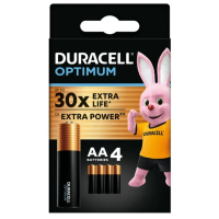 Батарейка Duracell AA LR06 Optimum 4шт