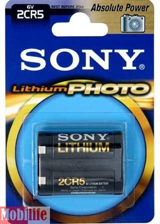 Батарейка Sony 2CR5, DL245, EL2CR5, RL2CR5 - 536379