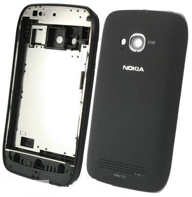 Корпус Nokia Lumia 710 Черный - 525318