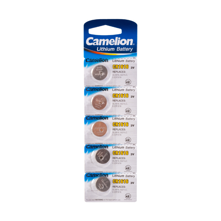 Батарейка Camelion CR1616 5шт Цена упаковки. - 525630