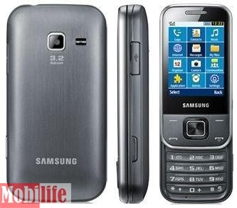Samsung C3752 Duos metallic gray - 