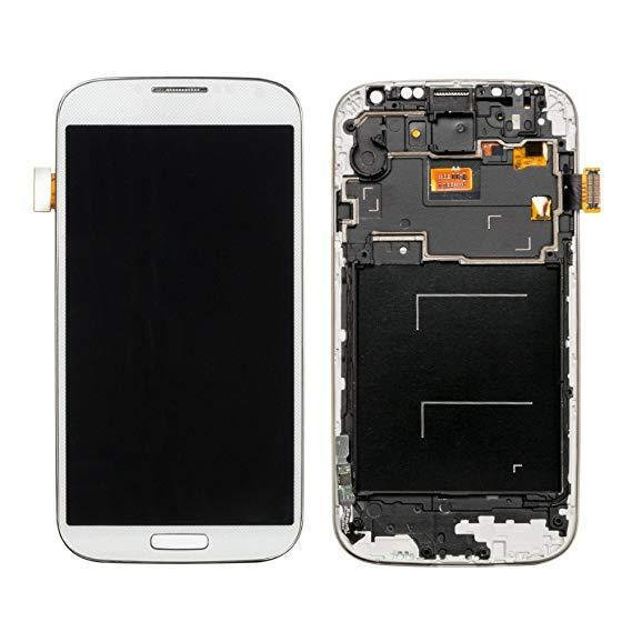 Дисплей для Samsung i9500 Galaxy S4 с сенсором и рамкой белый Оригинал - 531700