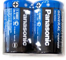 Батарейка Panasonic D R20 Carbon-Zinc 2шт General Purpose (R20BER2P) Цена за 1 елемент - 532696