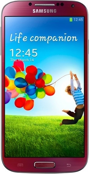 Samsung i9500 Galaxy S4 (Aurora Red) - 