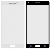 Стекло дисплея для ремонта Samsung A500F Galaxy A5, A500FU, A500H белый