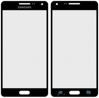 Стекло дисплея для ремонта Samsung A500F Galaxy A5, A500FU, A500H черный