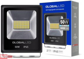 Прожектор светодиодный (LED) Global 50W 5000K (1-LFL-004)