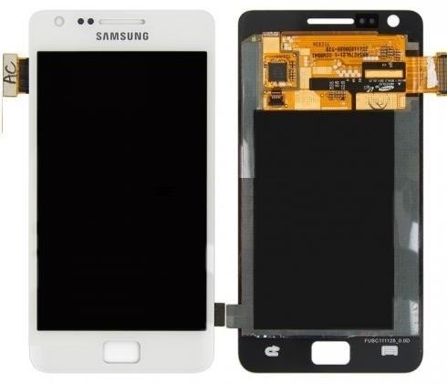 Дисплей для Samsung i9100 Galaxy S2 с сенсором Белый Original - 542217