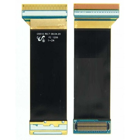 Шлейф Samsung C5510 оригинал межплатный с компонентами - 534787