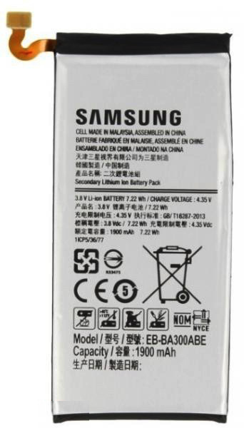 Аккумулятор для Samsung A300 Galaxy A3 2015 EB-BA300ABE 1900mAh Оригинал GH43-04381B - 544765