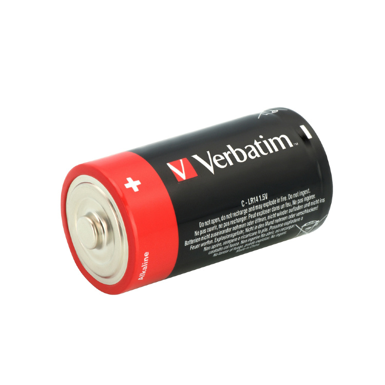 Батарейка Verbatim C LR14 2шт Premium Alkaline Цена упаковки. - 548445