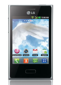 LG Optimus L3 E400 White Silver - 