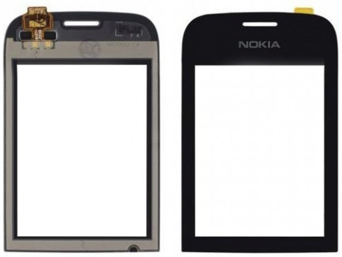 Тачскрин Nokia Asha 202, 203 Черный