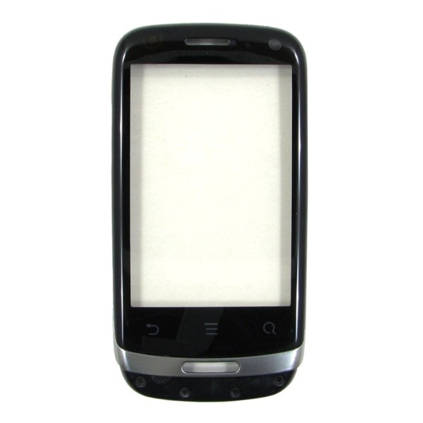 Тачскрин Huawei U8510 Ideos X3, с передней панелью, черный