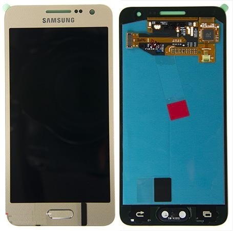 Дисплей для Samsung A300F Galaxy A3, A300FU, A300H с сенсором Золотистый (TFT) - 546671