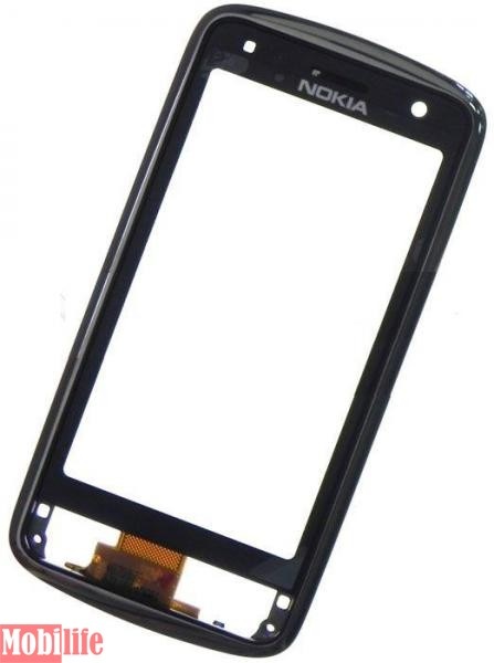Тачскрин Nokia C6-01 с рамкой черный OR