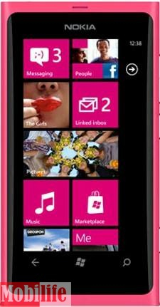 Nokia Lumia 800 (Pink) matt magneta - 