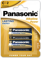Батарейка Panasonic C LR14 Alkaline Power 2шт Цена упаковки.