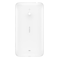 Задняя крышка Nokia 1320 Lumia белая с боковыми кнопками