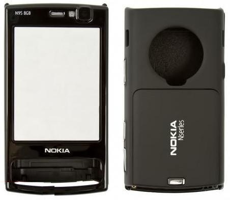 Корпус Nokia N95 8Gb черный - 201399