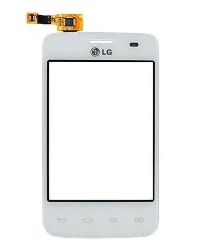 Тачскрин LG E435 Optimus L3 2 Dual белый OR