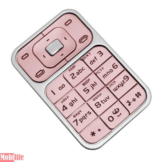 Клавиатура (кнопки) для Nokia 7390 pink - 502969
