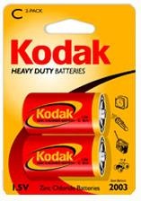 Батарейка Kodak C R14P Super Heavy Duty 2шт Цена за 1 елемент - 200937