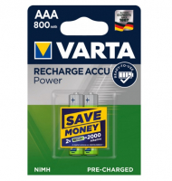 Аккумулятор Varta AAA HR03 800mAh NIMH 2шт Phone (58397101402) Цена за 1 елемент