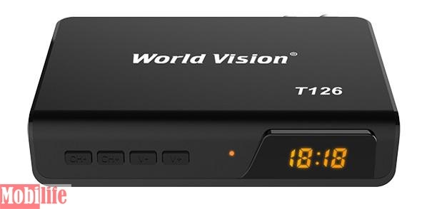 Тюнер World Vision T126 (DVB-T2, T) - 549439