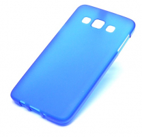 Силиконовый чехол для Samsung A800 (A8) Blue