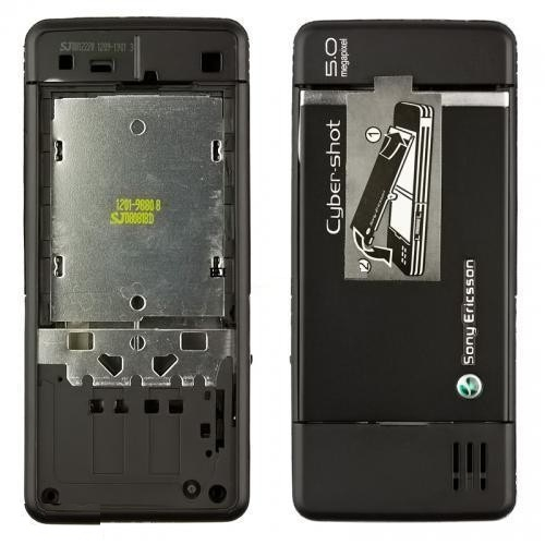 Корпус Sony Ericsson C902i Черный - 202001